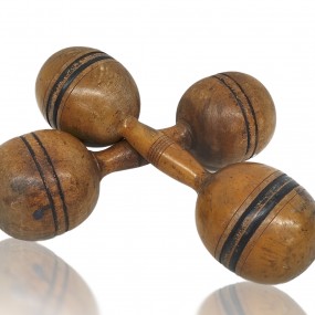 #55209 - 50$ Wooden dumbells