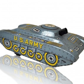 #55954 -  Vintage tin toy, U.S. Army tank