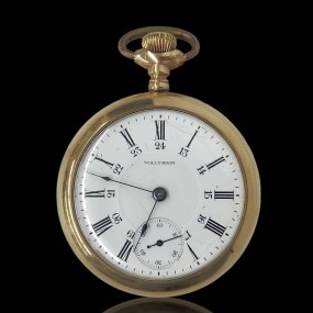 #56023 - 65$ Vintage American Waltham watch co 17 jewels pocket watch 