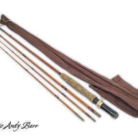 #56020 -  Fishing rod signed Andy Barr