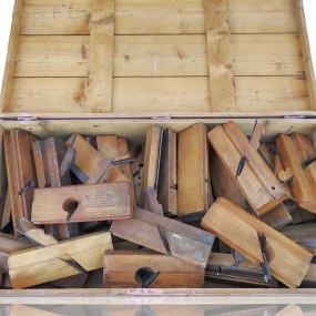 #55998 -  Lot of vintage tool planes 