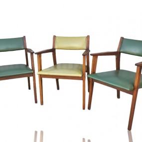 #56019 -  Fauteuils mid-century modern, chaises