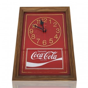 #56061 -  Advertising Coca-Cola clock 