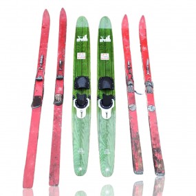 #56209 - 25$ à 45$ / paire Vintage skis 