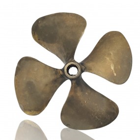 #56391 - 75$ Brass boat propeller 