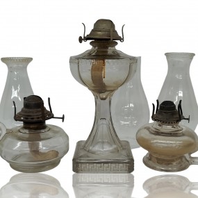 #56644 -  Vintage oil lamps 