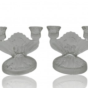 #56861 - 20$ ch. Glass candlestick 