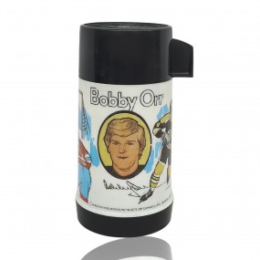 #57107 - 55$ Vintage 1970s Aladdin Industries Bobby Orr 4 Thermos Lid & Cup Boston Bruins