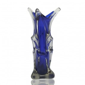 #57293 -  Magnifique vase en verre soufflé, vaisselle