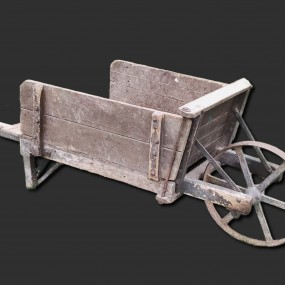 Antique wheelbarrow 