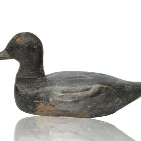 Appelant de chasse, canard décoratif en bois 