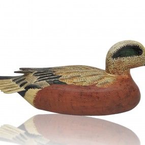 Duck hunting decoy signed Leo Chagnon