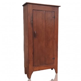 Antique one door primitive cupboard, armoire 