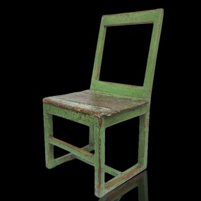 #56723 -  Antique Orleand island chair, nice color