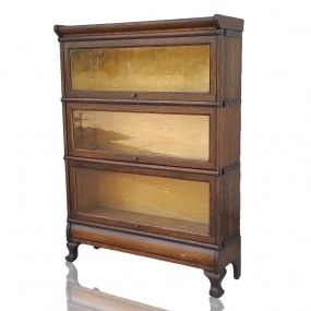 #55668 - 695$ Antique oak bookcase 