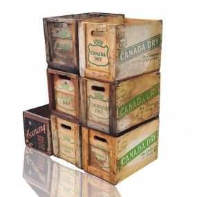 #55410 - 35$ ch. Canada dry liquor boxes 