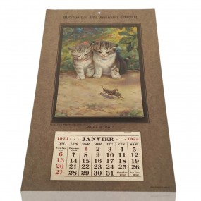 Calendrier 1924, Metroplitan life insurance compagny