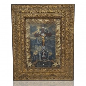 #55811 - 75$ Calvary in a frame 