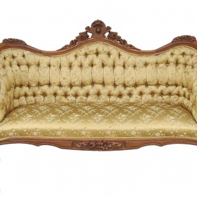 Canapé de style Victorien, divan antique, causeuse 