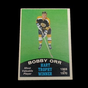 Carte de hockey de Bobby Orr, Hart Trophy winner 1970-71, 0-pee-chee #246