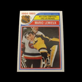 Carte de hockey de Mario Lemieux, 