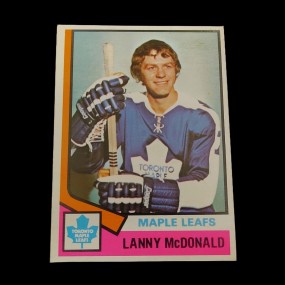 Carte de hockey o-pee-chee recrue de Lanny McDonald 1974-75, #168