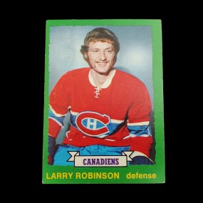 Carte de hockey o-pee-chee recrue de Larry Robinson 1973-74, #237