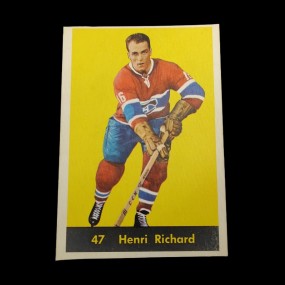 1960-61 Parkhurst #47 Henri Richard hockey card