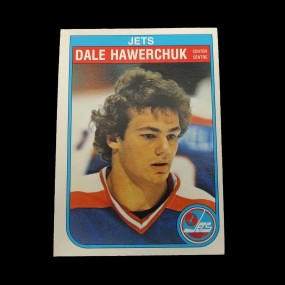 Carte de hockey recrue de Dale Hawerchuk 1982-83, o-pee-chee #380