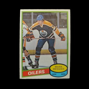 Carte de hockey recrue de Mark Messier 1980-81, O-Pee-Chee #289, L.N.H.