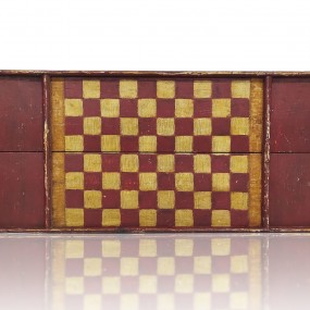 Antique checkerboard, gameboard