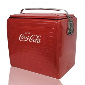 Coca-Cola advertising cooler 