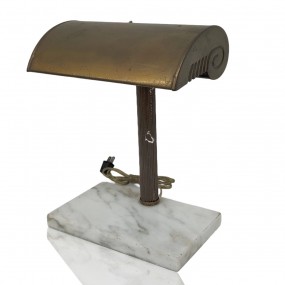 Lampe de bureau avec base en marbre 