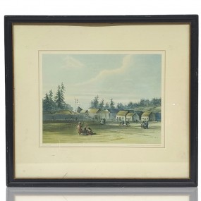 #55555 -  Lithograophie, Rolph-Clark-Stone, Fort Vancouver 