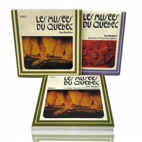 Livres Les musées du Québec, tome 1 & 2