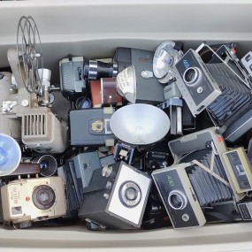 #55723 -  Lot of vintage cameras 