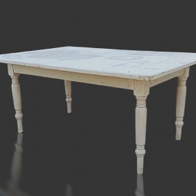 Magnifique table antique, telle que trouvée 