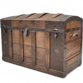 Antique restored trunk