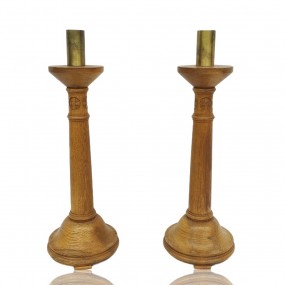 Religious candlesticks 