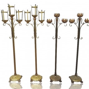 Church candlestick pairs (right pair has been sold)