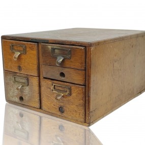 4 little drawers binder cabinet 