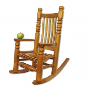 Petite chaise bercante pour enfant 