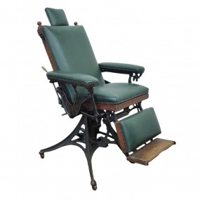 Rare operating table chair by Horvard Co. 