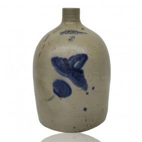 C. Lamy merchant stoneware jug from St-Guillaume 