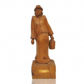 Flok art wooden sculpture, carving 