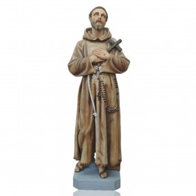 4 feet and a half religious St François d'assise statue 