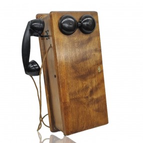 Antique wall telephone