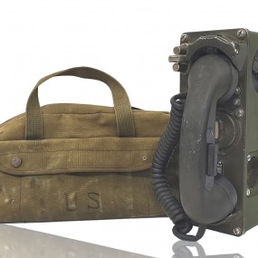 Vintage military telephone 