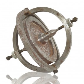 Toupie gyroscope, jouet ancien 