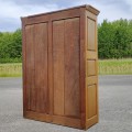 Antique 12 panels Quebec armoire, cupboard, early 19th century - 9